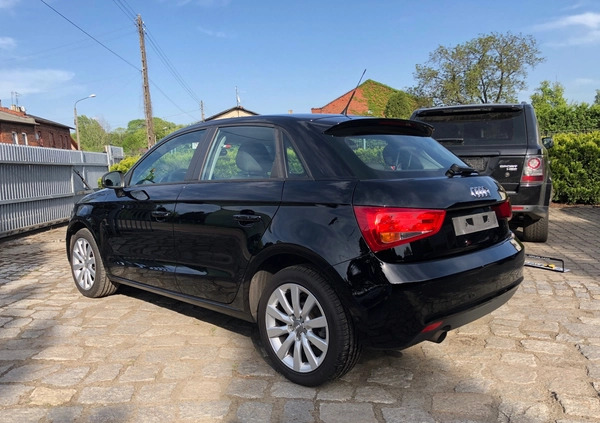 Audi A1 cena 37000 przebieg: 153000, rok produkcji 2014 z Zabrze małe 37